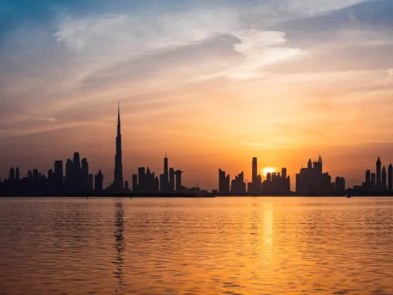 Skyline of Dubai