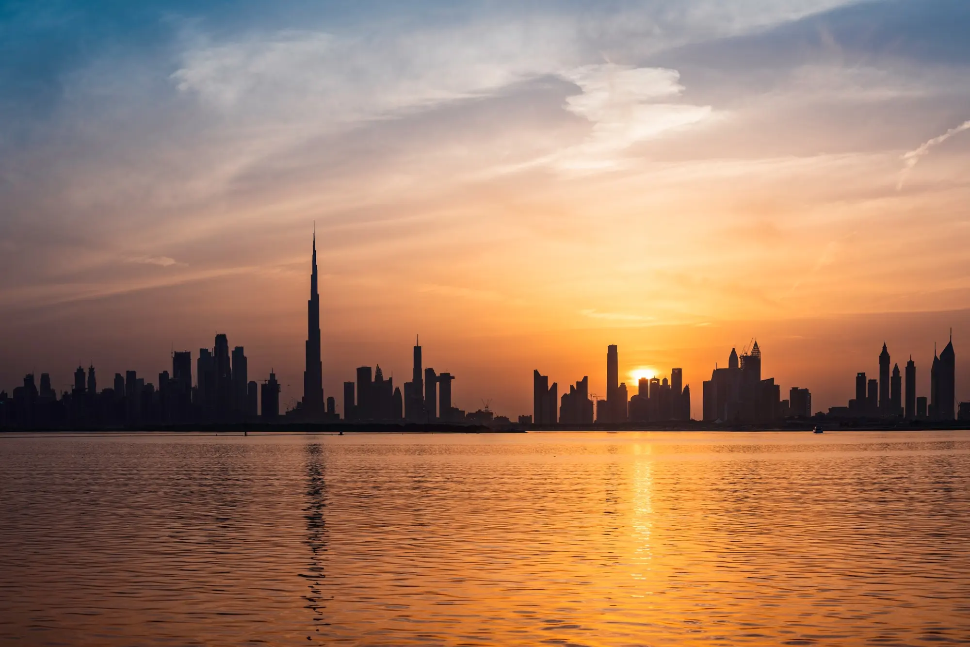 Skyline of Dubai