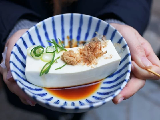 image of tofu on a plate