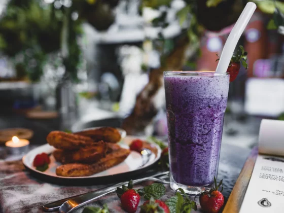 image of healthy food in a restaurant