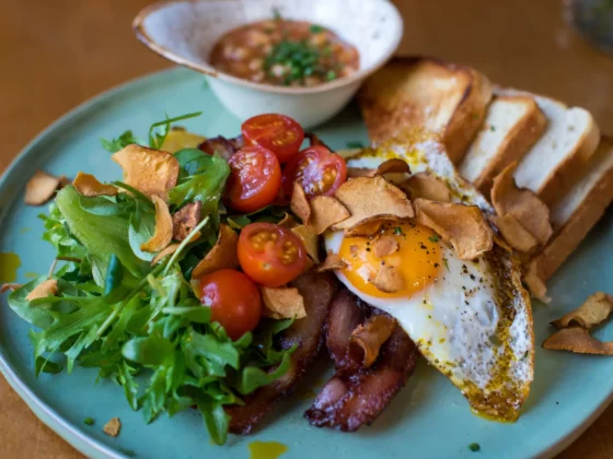 breakfast on a plate