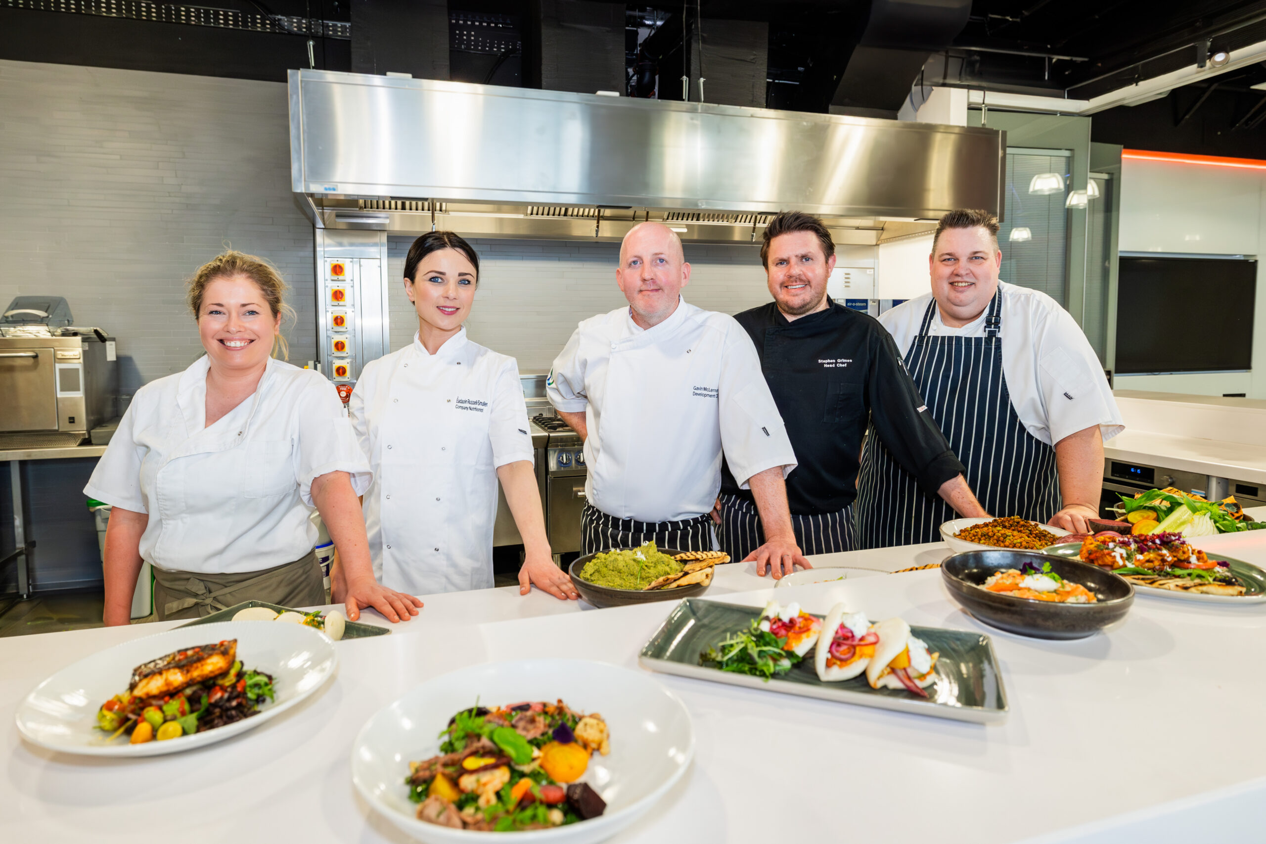 baxter story chefs in the kitchen with food