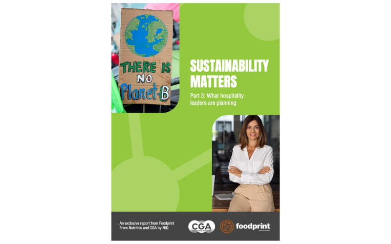 front page of sustainability matters - business leaders report